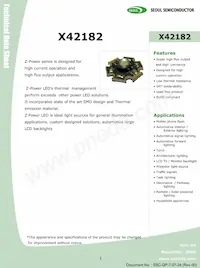 W42182-U3 Datasheet Copertura