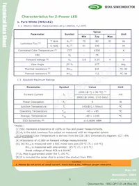 W42182-U3 Datasheet Page 5