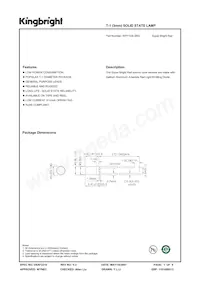 WP7104LSRD Datenblatt Cover