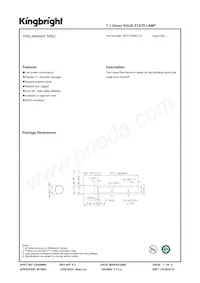 WP7104SEC/J3 Datasheet Cover