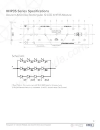 XHP35A-0R-12-0D0BE457E Datasheet Page 9