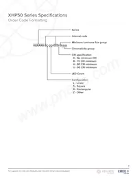 XHP50A-0S-04-0D0HJ20E2數據表 頁面 3