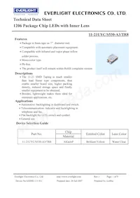 11-21UYC/S530-A3/TR8 Datasheet Cover