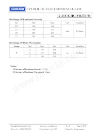12-21C/GHC-YR2T1/2C Datasheet Page 4