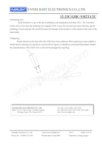 12-21C/GHC-YR2T1/2C Datasheet Pagina 10