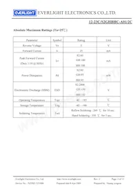 12-23C/S2GHBHC-A01/2C Datasheet Pagina 3