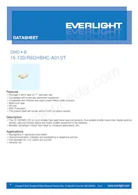 15-13D/R6GHBHC-A01/2T Datasheet Cover