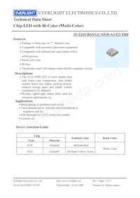 15-22SURSYGC/S530-A3/E2/TR8 Datasheet Cover