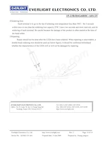 15-23B/R6G6BHC-A01/2T Datasheet Pagina 14