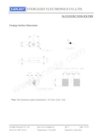 16-213SURC/S530-A5/TR8 Datasheet Page 2