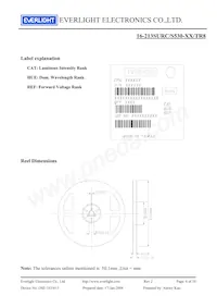 16-213SURC/S530-A5/TR8 Datasheet Pagina 6