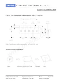 16-213SURC/S530-A5/TR8 Datasheet Page 7