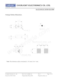 16-213SYGC/S530-E3/TR8 Datasheet Page 2