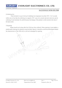 16-213SYGC/S530-E3/TR8 Datasheet Pagina 10