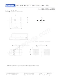 19-21SURC/S530-A3/TR8 데이터 시트 페이지 2