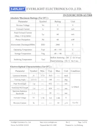 19-21SURC/S530-A3/TR8 Datasheet Page 3