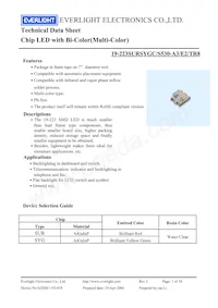 19-223SURSYGC/S530-A3/E3/TR8 Datasheet Cover