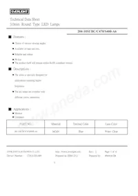 204-10SUBC/C470/S400-A6 데이터 시트 표지