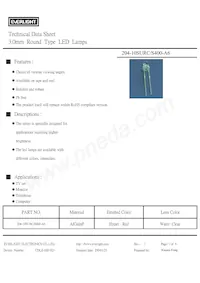 204-10SURC/S400-A6 Datenblatt Cover