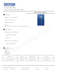 204-10SURC/S400-A8 Datasheet Copertura