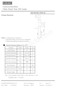 204-10SURC/S530-A5 Datasheet Page 2