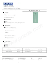 204-10USOC/S530-A6 Datasheet Cover