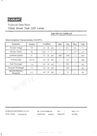 204-10UYC/S400-A9 Datasheet Page 4