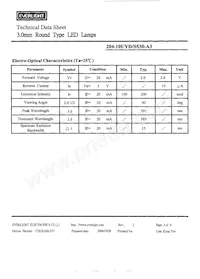 204-10UYD/S530-A3 Datasheet Page 4