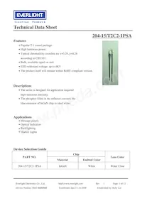 204-15/T2C2-1PSA Datenblatt Cover