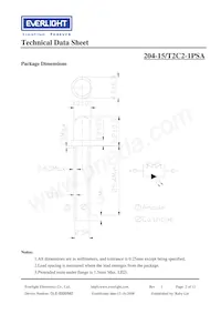 204-15/T2C2-1PSA 데이터 시트 페이지 2