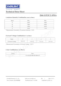 204-15/T2C2-1PSA 데이터 시트 페이지 5