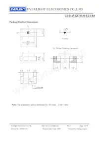 22-21SYGC/S530-E2/TR8 Datasheet Page 2