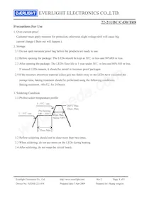 22-21UBC/C430/TR8 Datasheet Page 8