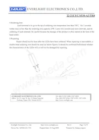 22-21UYC/S530-A3/TR8 Datasheet Page 9