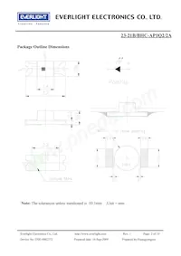 23-21B/BHC-AP1Q2/2A Datasheet Pagina 2