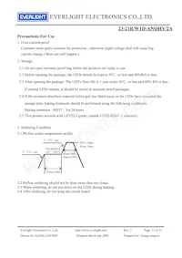 23-21B/W1D-ANQHY/2A Datasheet Page 11