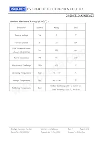 24-216/T1D-APQHY/2T Datasheet Page 3