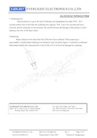 24-21SYGC/S530-E2/TR8 Datasheet Page 9