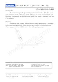 25-21SYGC/S530-E2/TR8 Datasheet Page 9