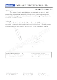 26-21SYGC/S530-E2/TR8 Datasheet Pagina 9