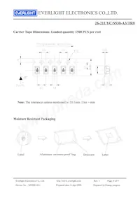 26-21UYC/S530-A3/TR8 Datasheet Page 6