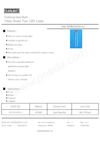 264-7SDRD/S530-A3 Datasheet Copertura