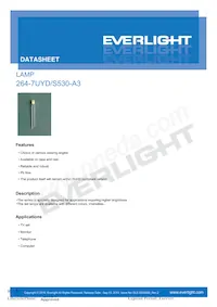 264-7UYD/S530-A3 Datasheet Cover