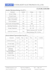 27-21UBC/C430/TR8 데이터 시트 페이지 3