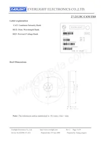 27-21UBC/C430/TR8 Datasheet Page 5