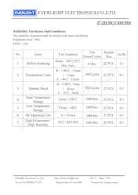 27-21UBC/C430/TR8 Datasheet Page 7