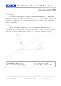 28-21SUBC/S400-A6/TR8 Datasheet Pagina 9