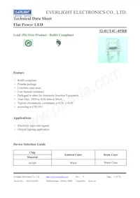 32-01/T4C-4PRB Datasheet Cover