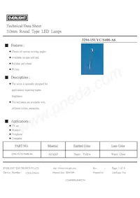 3294-15UYC/S400-A6 Datasheet Cover