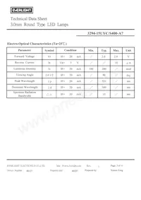 3294-15UYC/S400-A7 Datasheet Pagina 3